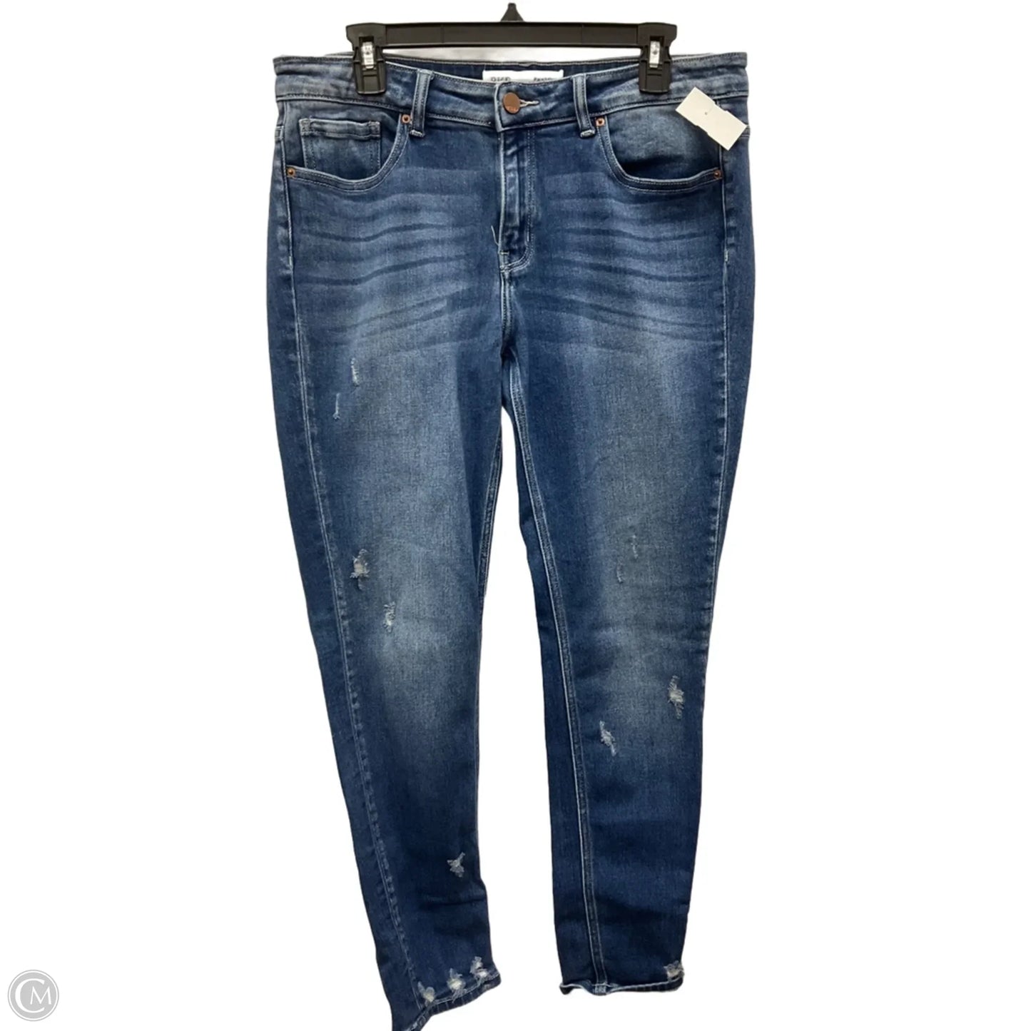 Jeans Skinny By Bke In Blue Denim, Size: 10