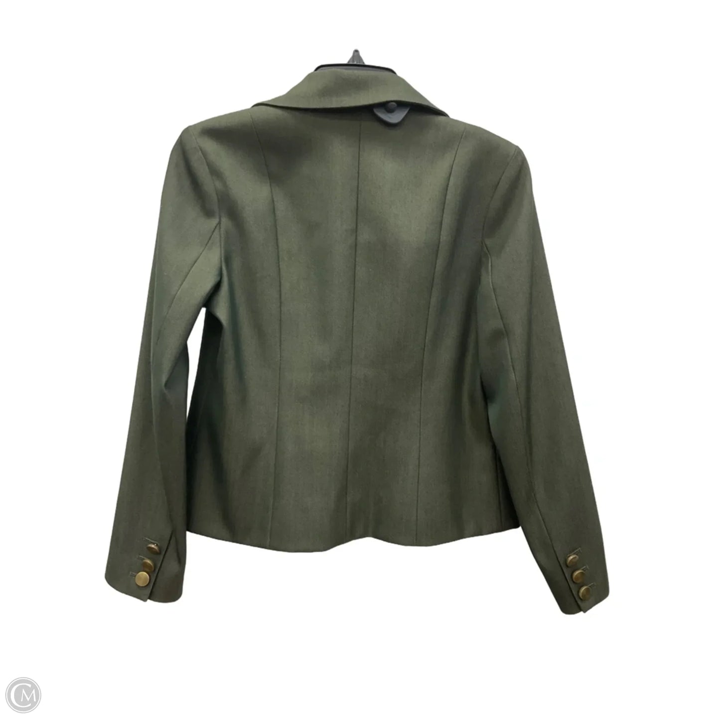 Blazer By Clothes Mentor In Green, Size: Xs