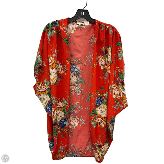 Kimono By Umgee In Red, Size: M