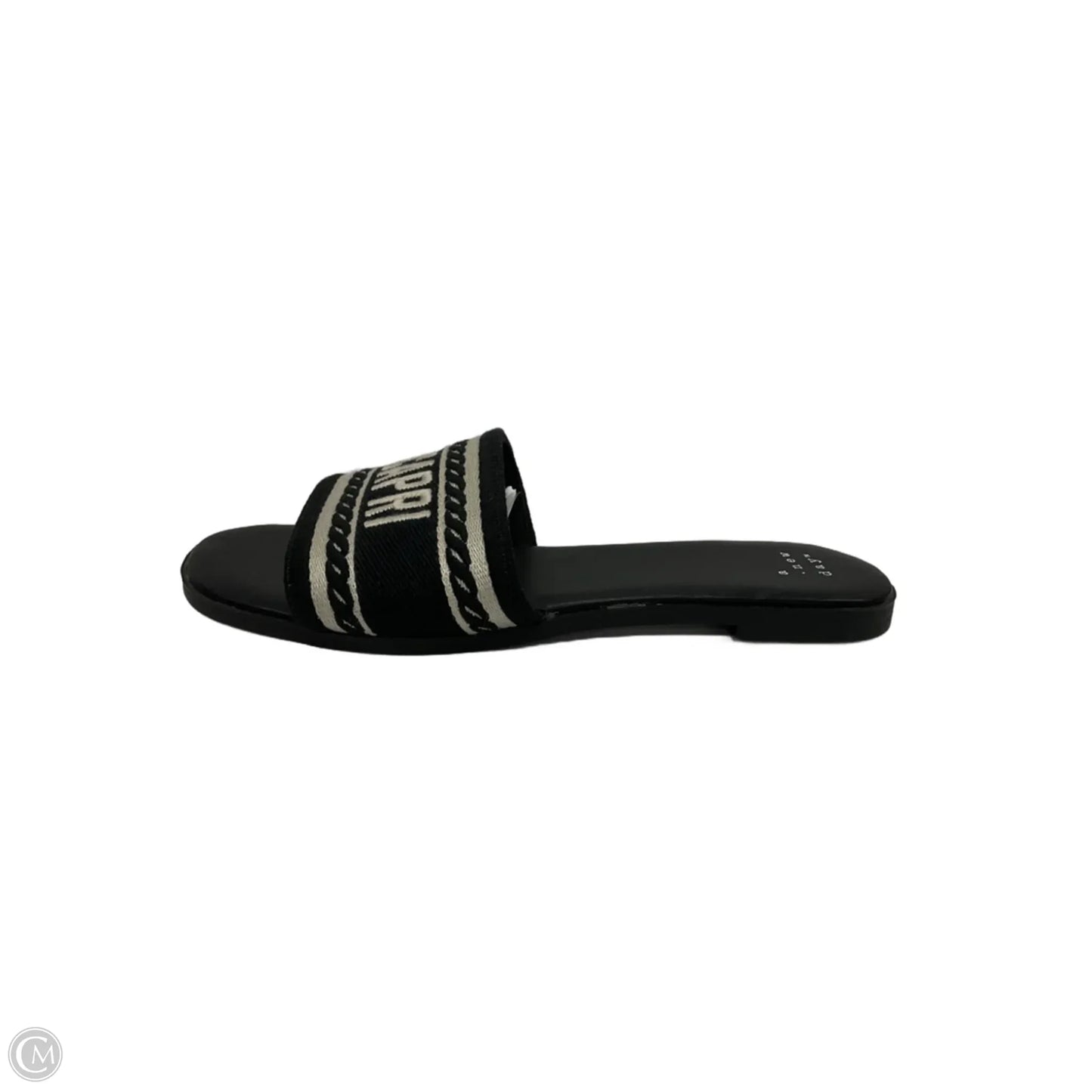 Sandals Flats By A New Day In Black, Size: 6.5