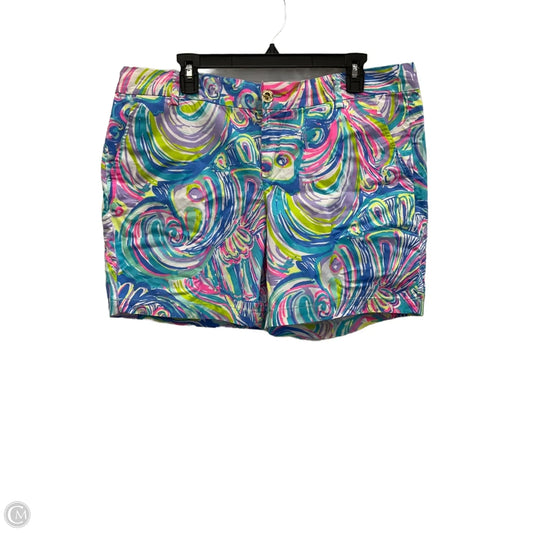Shorts Designer By Lilly Pulitzer In Blue & Purple, Size: 16