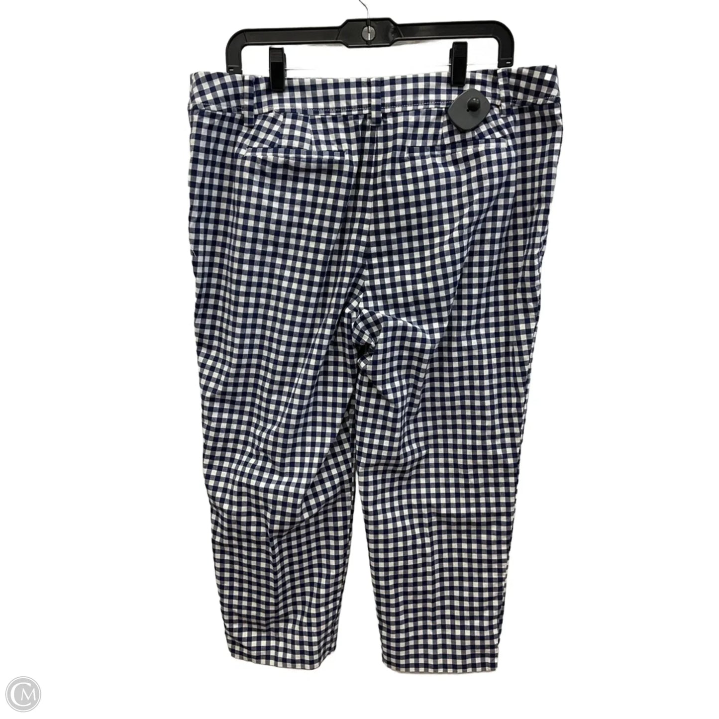 Capris By Talbots In Checkered Pattern, Size: 14