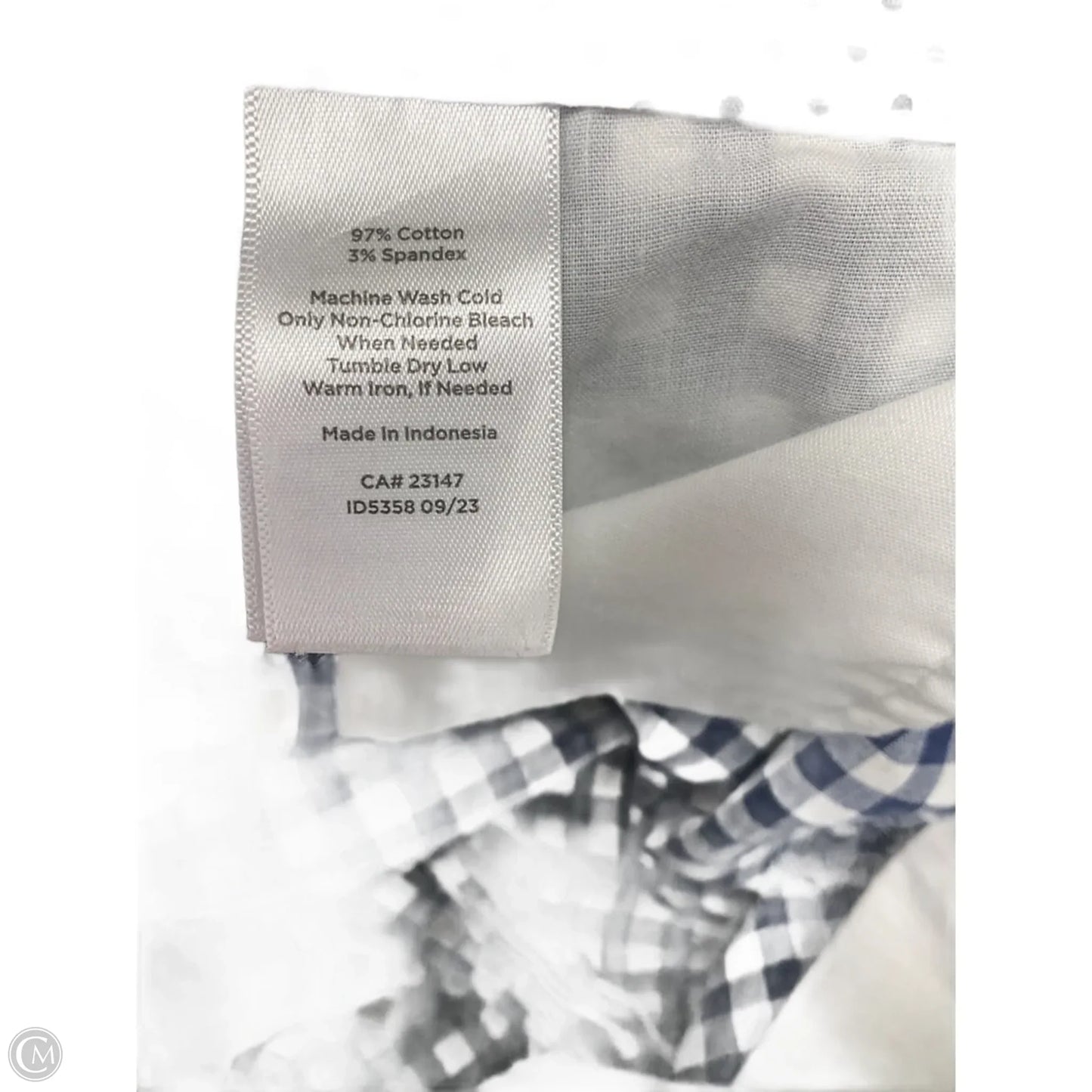 Capris By Talbots In Checkered Pattern, Size: 14