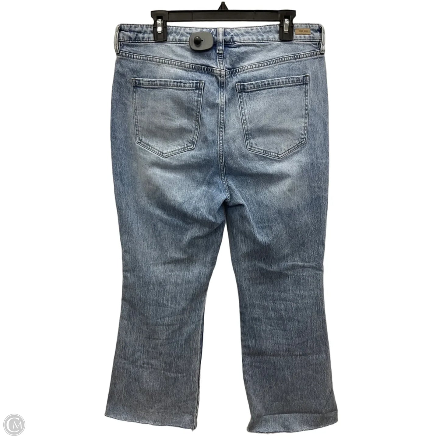Jeans Flared By Liverpool In Blue Denim, Size: 12