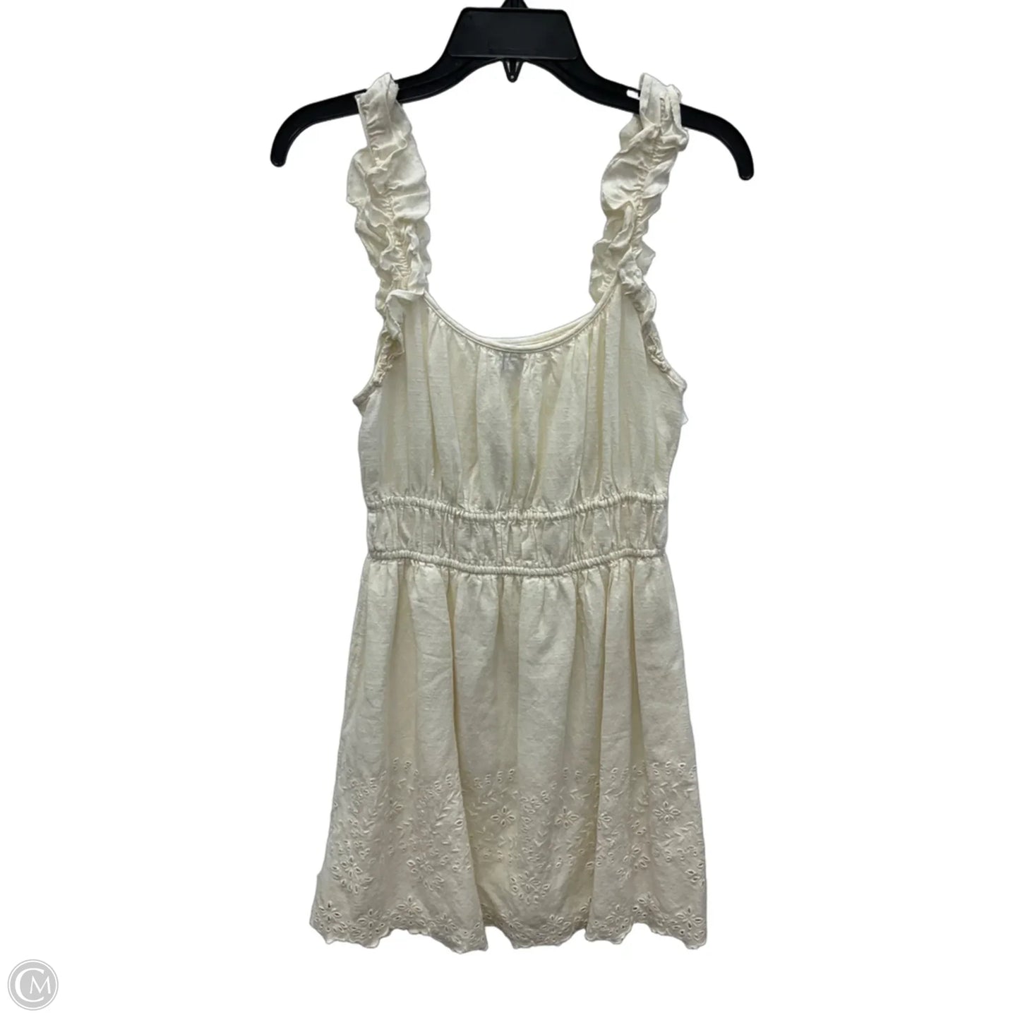 Dress Casual Midi By Old Navy In Cream, Size: S