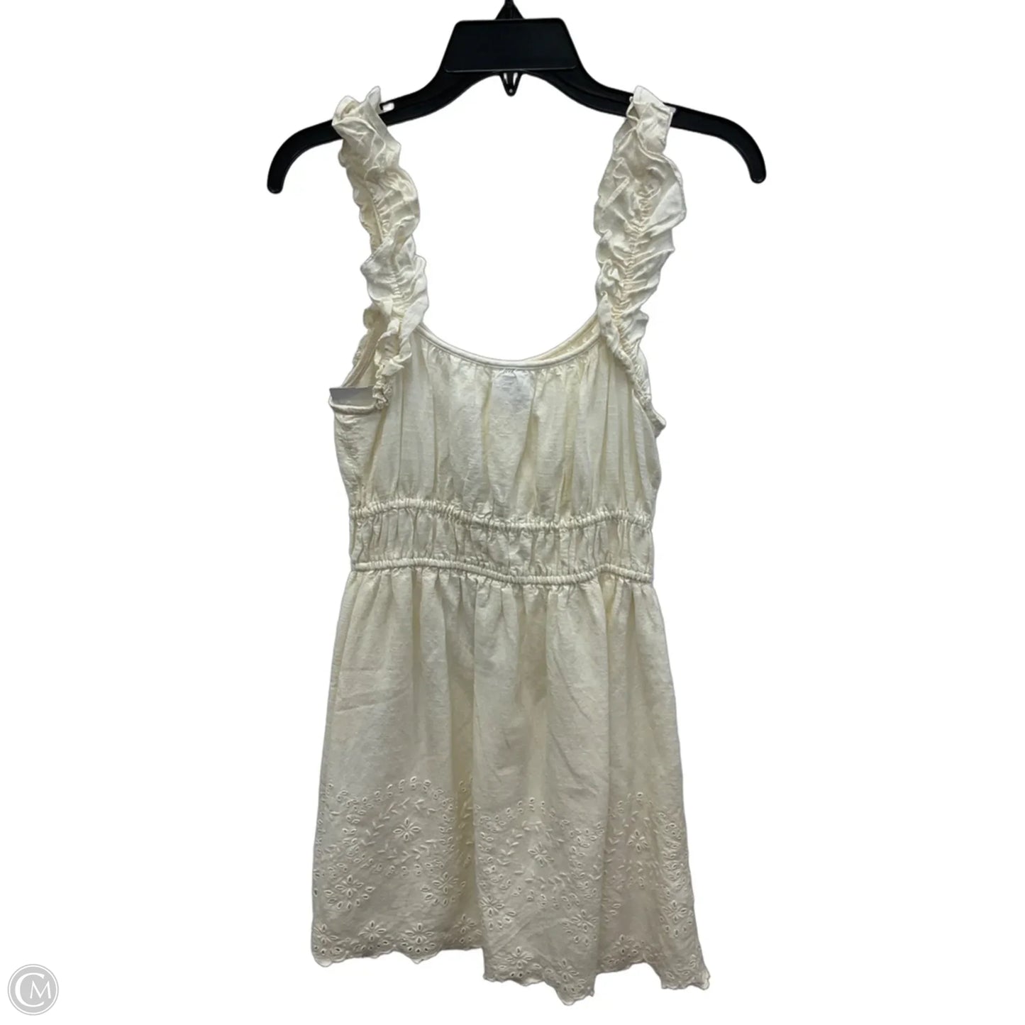 Dress Casual Midi By Old Navy In Cream, Size: S