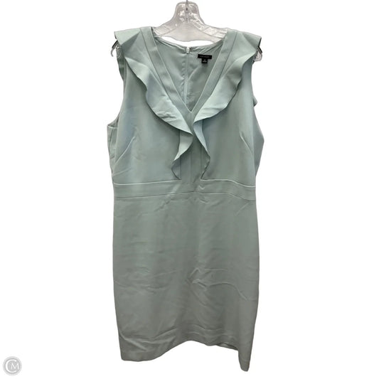 Dress Party Midi By Ann Taylor In Green, Size: 1x