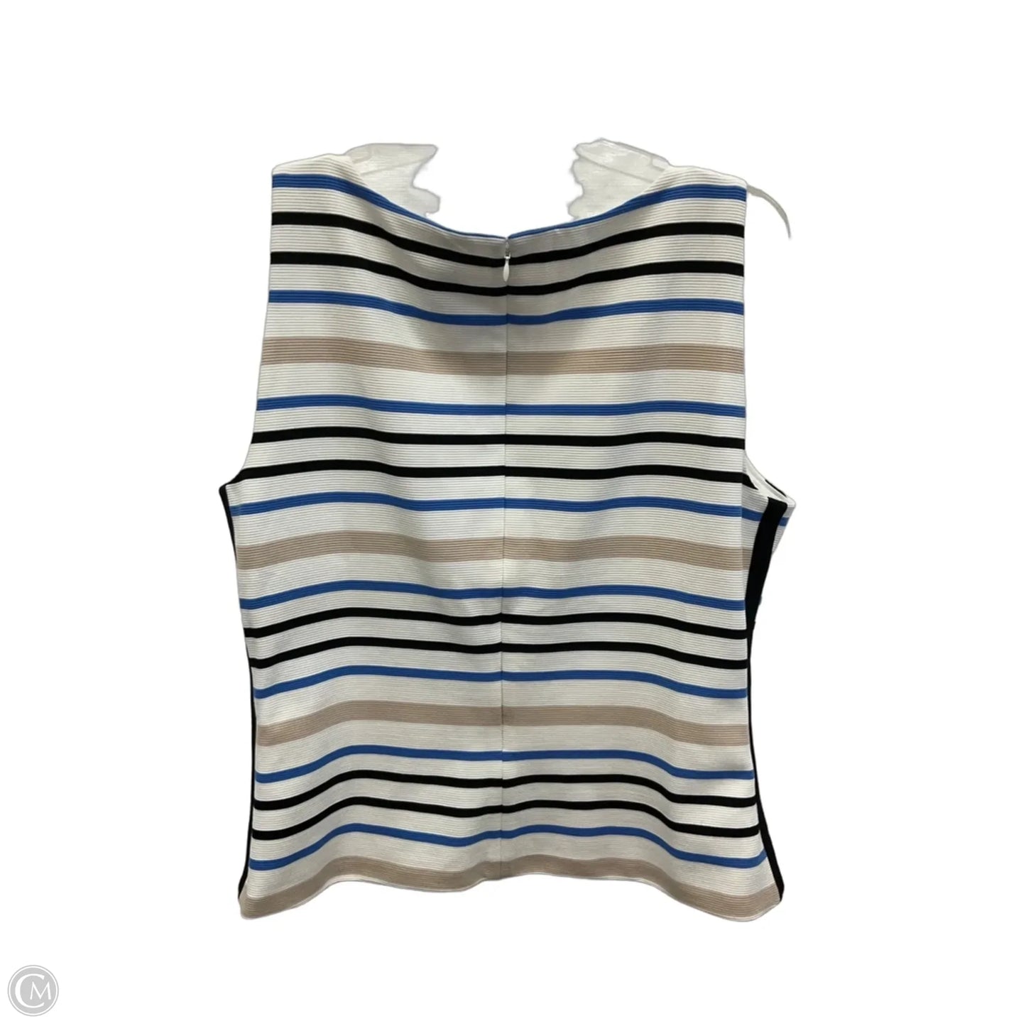 Top Sleeveless By White House Black Market In Striped Pattern, Size: 16