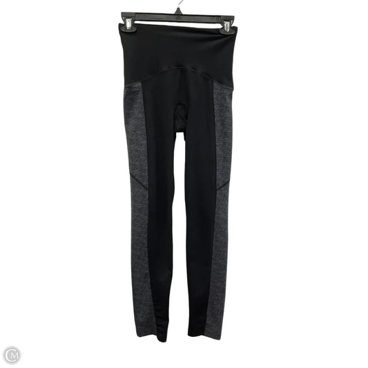 Athletic Leggings By Spanx In Black, Size: S