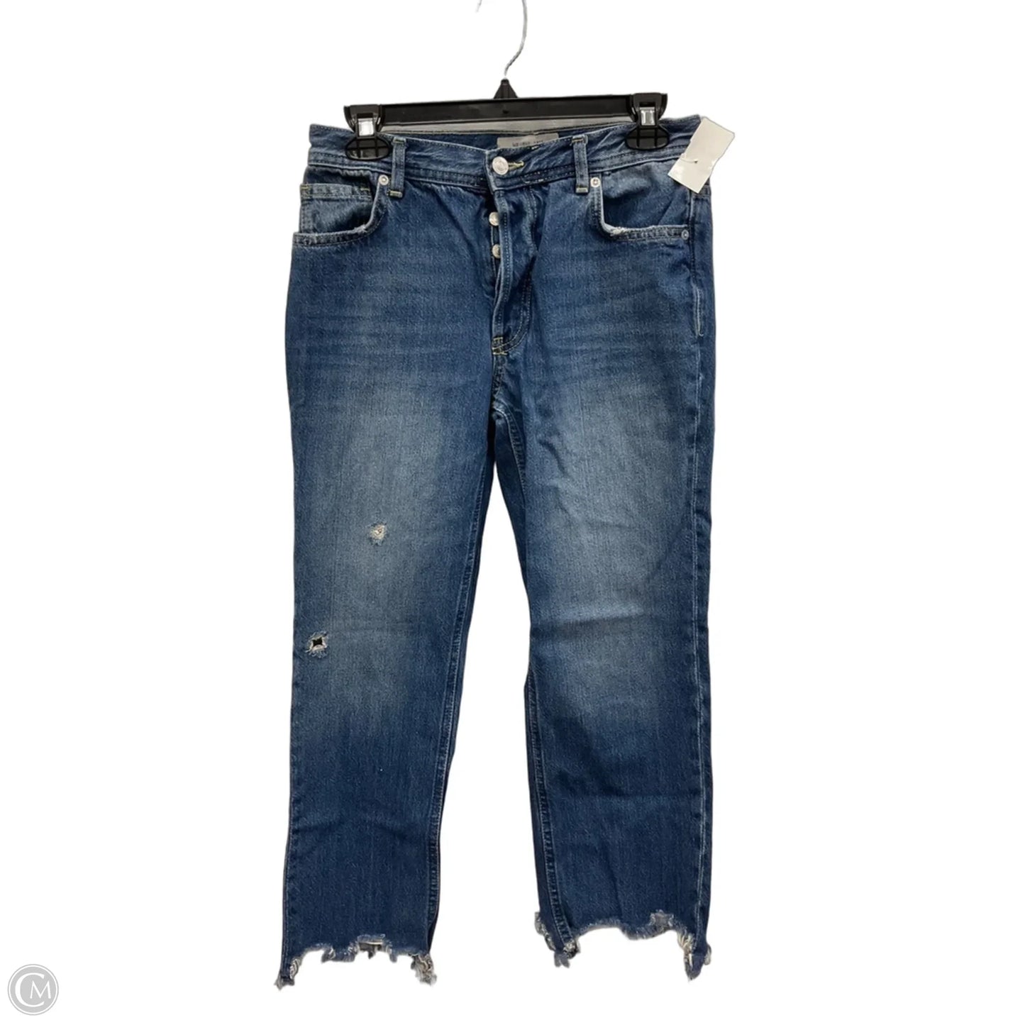 Jeans Straight By We The Free In Blue Denim, Size: 4