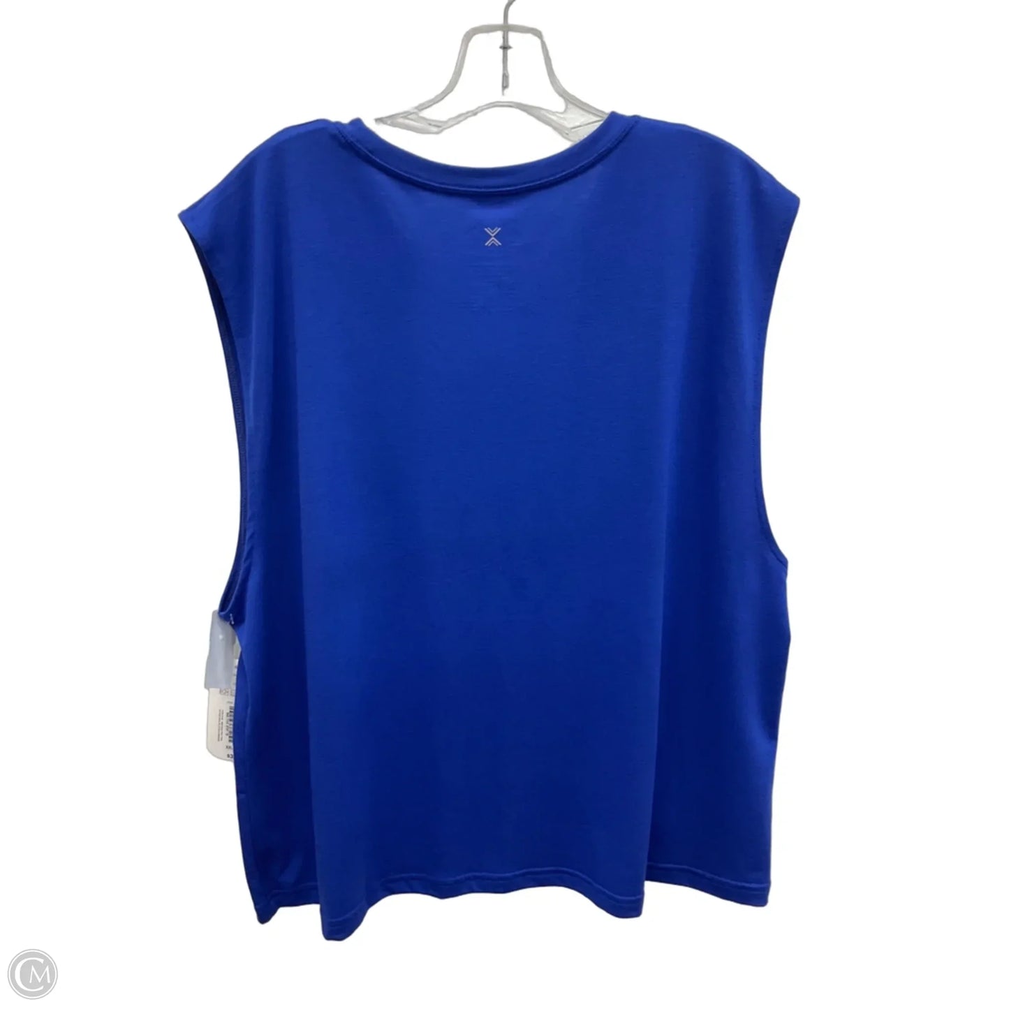 Top Sleeveless Basic By Xersion In Blue, Size: Xxl