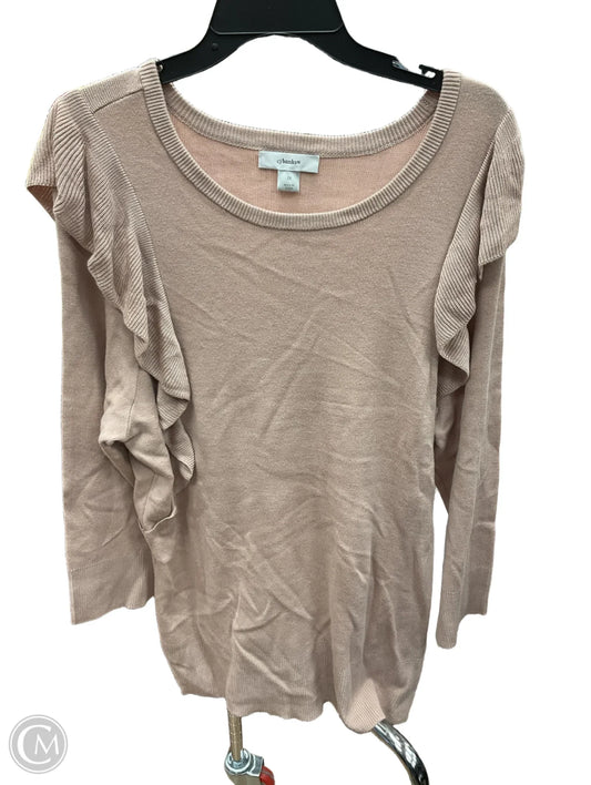 Top 2pc 3/4 Sleeve By Cj Banks In Pink, Size: 2x