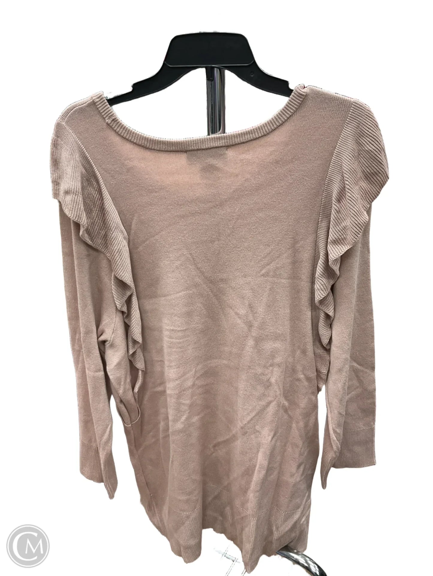 Top 2pc 3/4 Sleeve By Cj Banks In Pink, Size: 2x