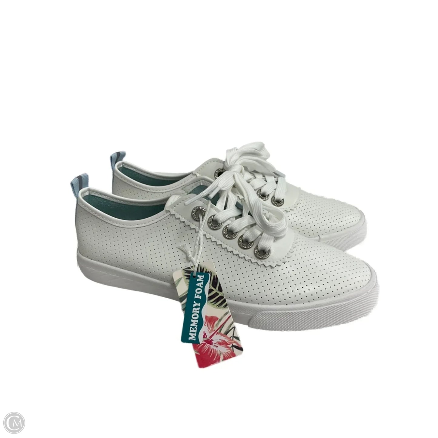 Shoes Sneakers By Tommy Bahama In White, Size: 7