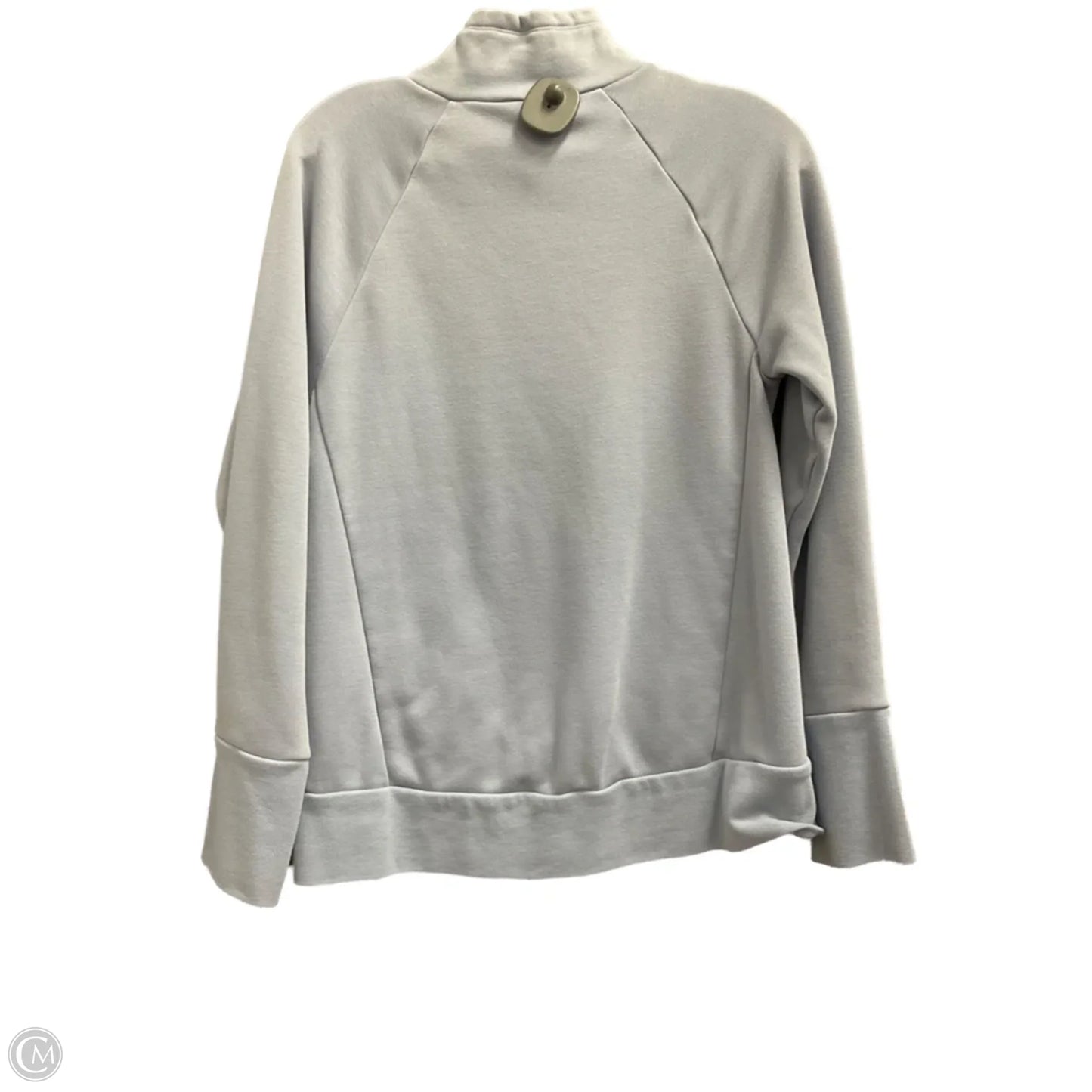 Athletic Top Long Sleeve Collar By Fabletics In Blue, Size: Xs