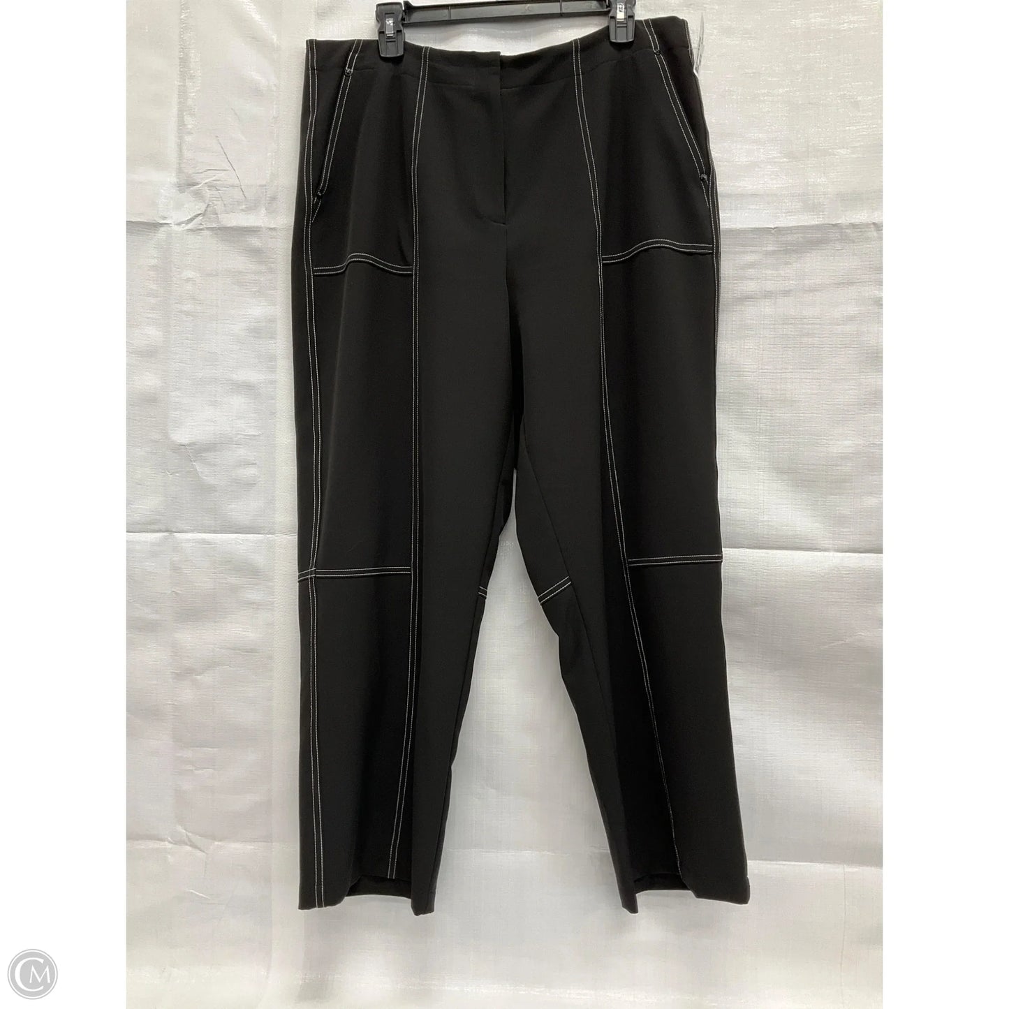 Pants Designer By Karl Lagerfeld In Black, Size: 14