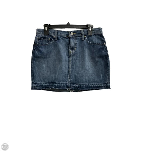 Skirt Maxi By Gap In Blue Denim, Size: 6