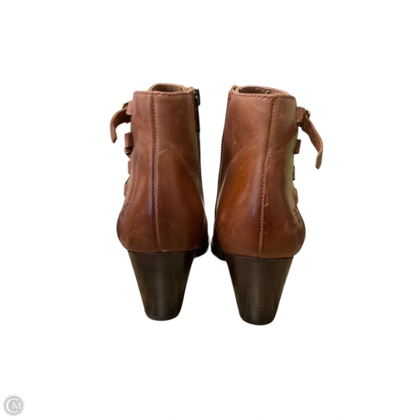 Boots Designer By Frye In Brown, Size: 7