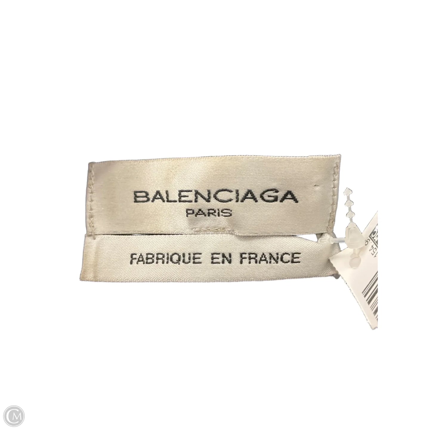 Blazer Luxury Designer By Balenciaga In Black, Size: S