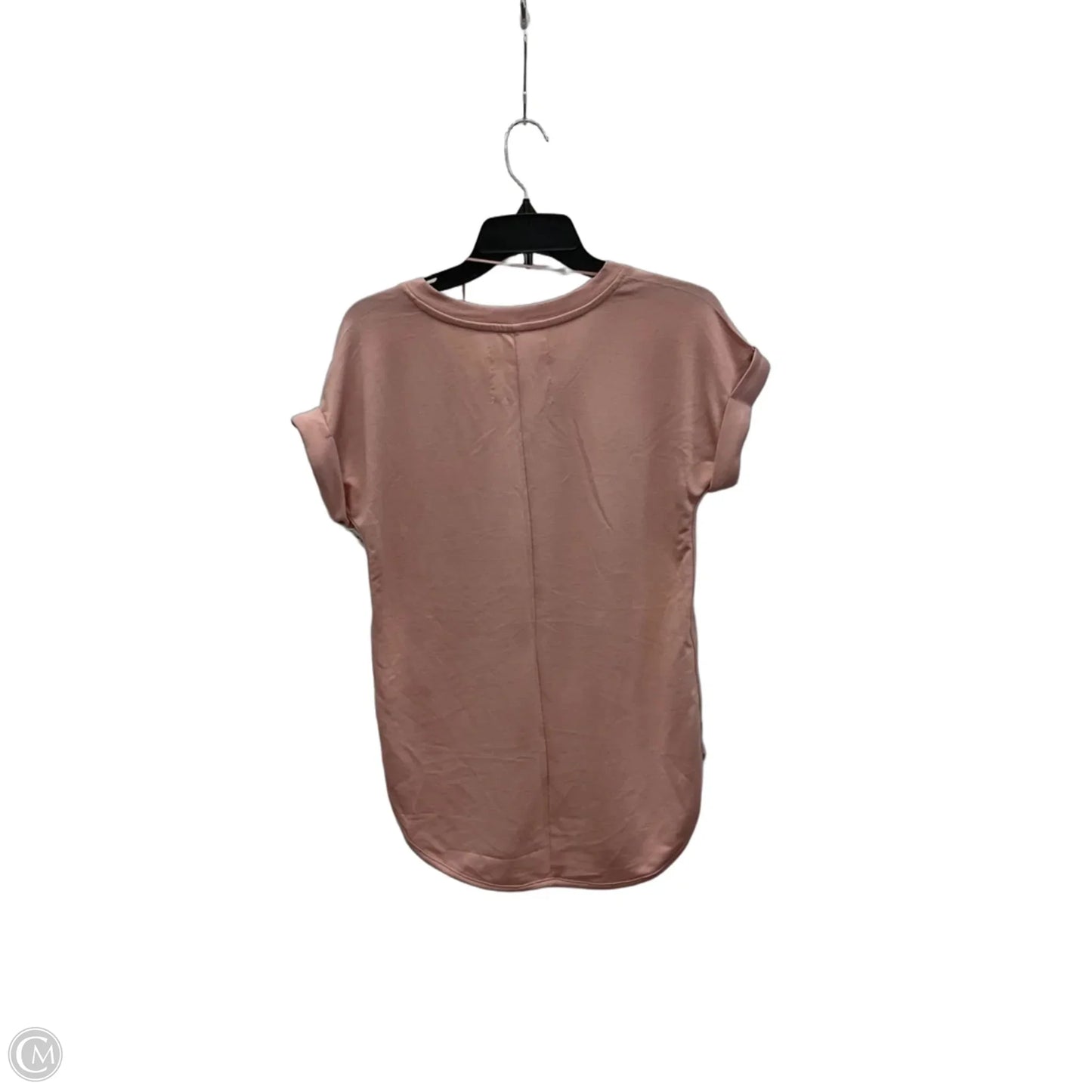Top Short Sleeve Basic By Cupio In Pink, Size: Xs