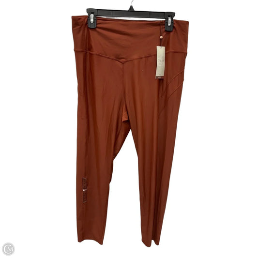 Athletic Leggings By Calia In Orange, Size: Xxl