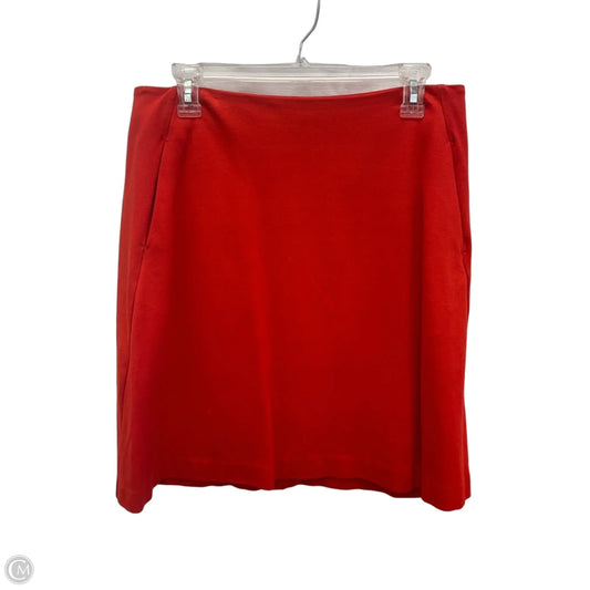 Skirt Midi By Cabi In Orange, Size: 8