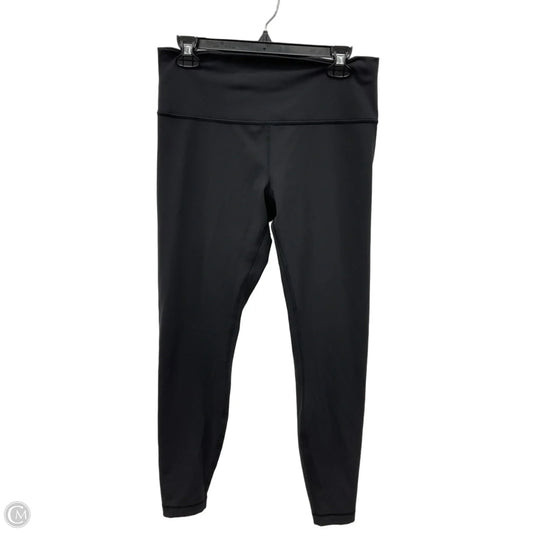 Athletic Leggings By Lululemon In Black, Size: 12