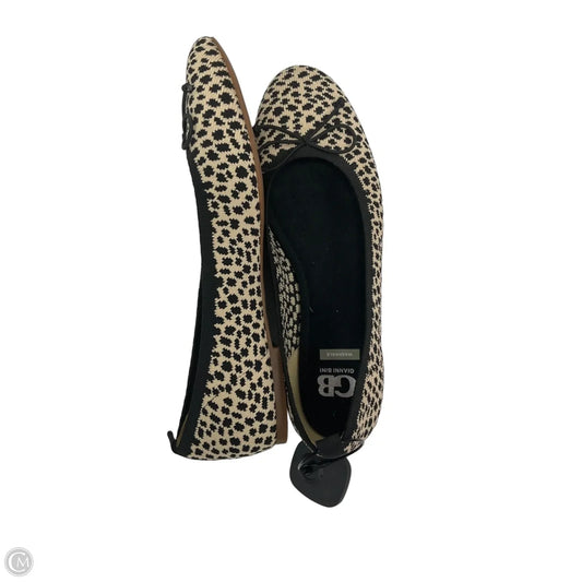 Shoes Flats By Gianni Bini In Black & Cream, Size: 11