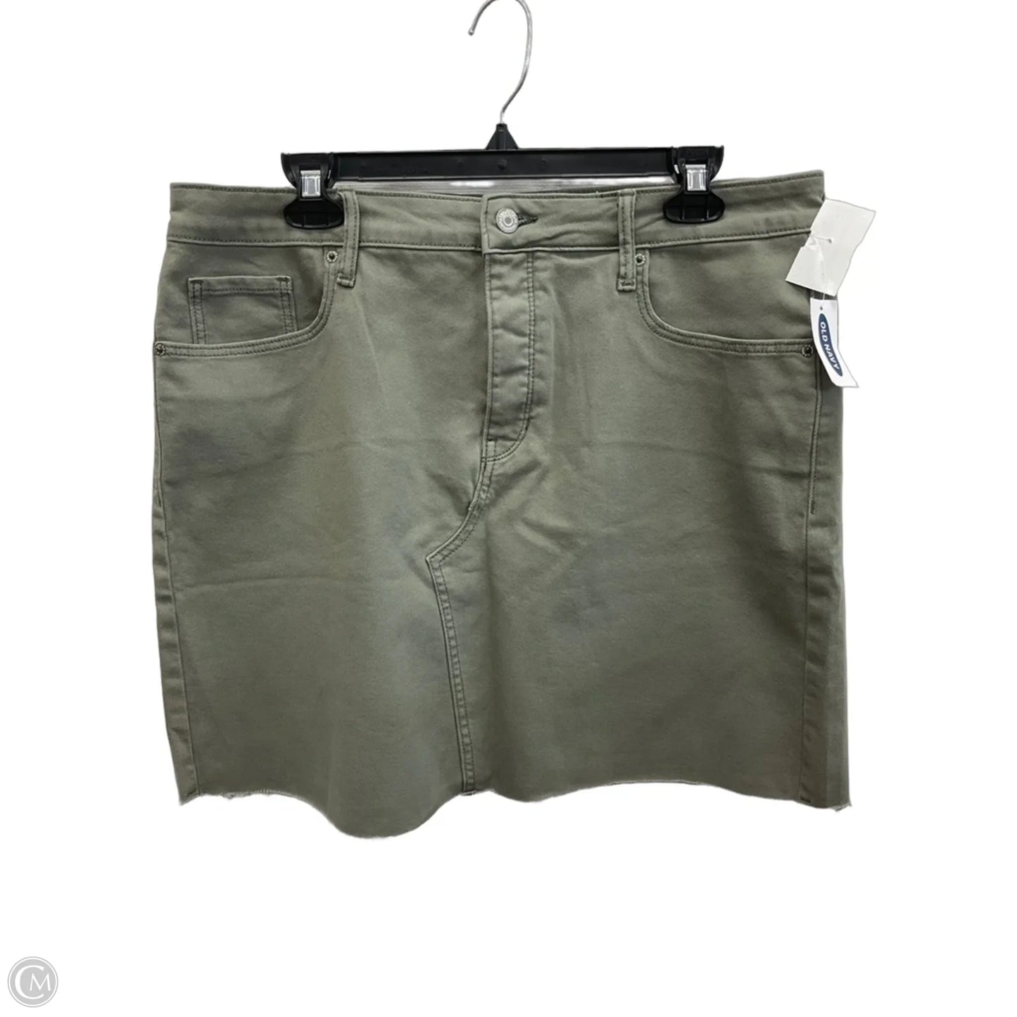 Skirt Midi By Old Navy In Green, Size: 14