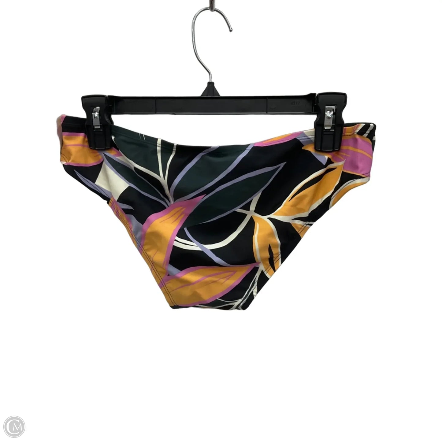 Swimsuit Bottom By Kona Sol In Black & Orange, Size: M