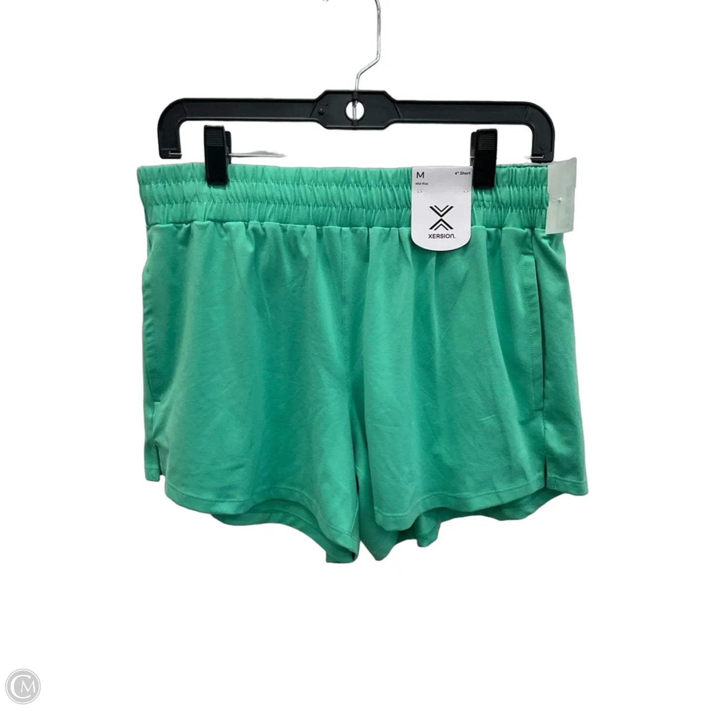 Athletic Shorts By Xersion In Green, Size: M