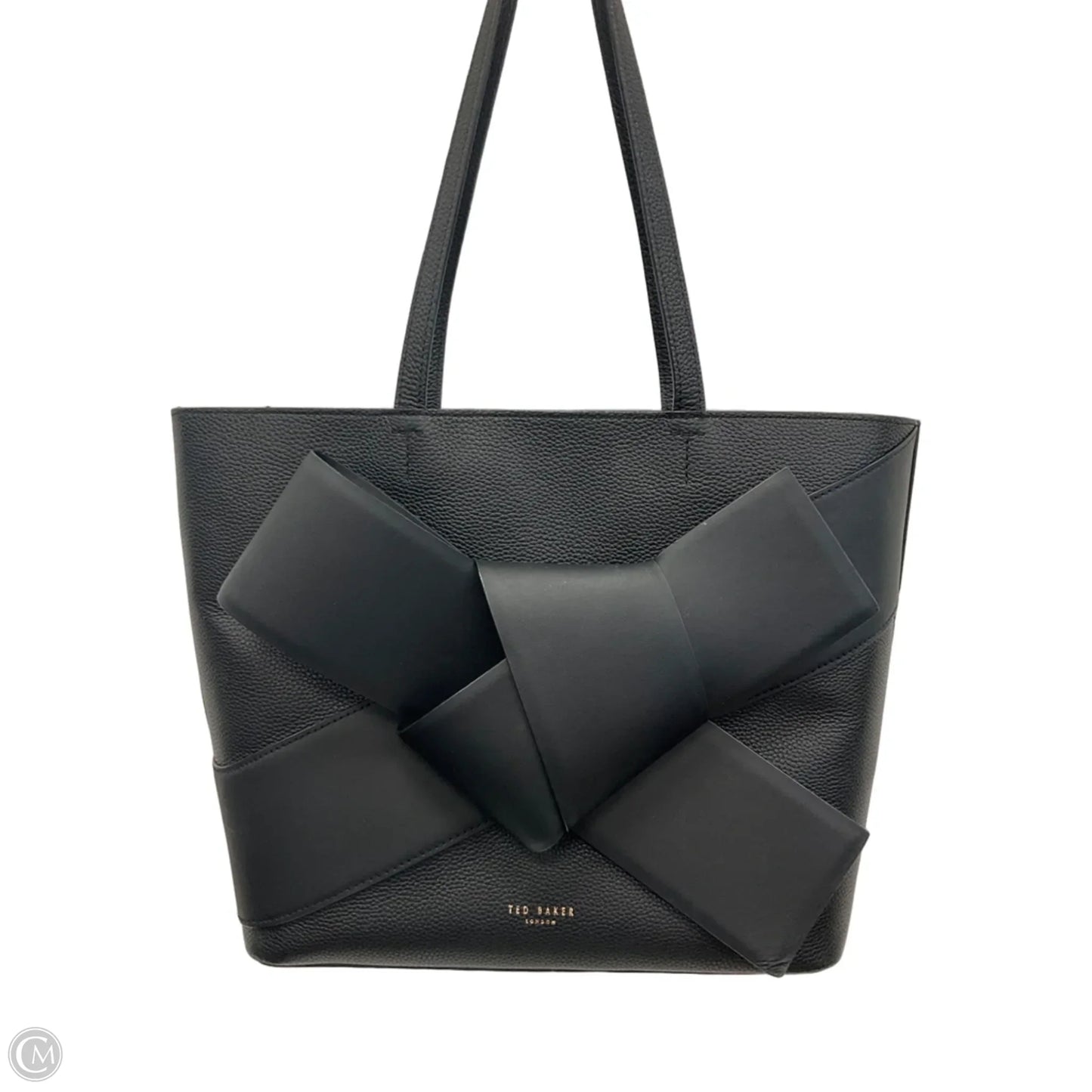 Handbag Leather By Ted Baker, Size: Medium