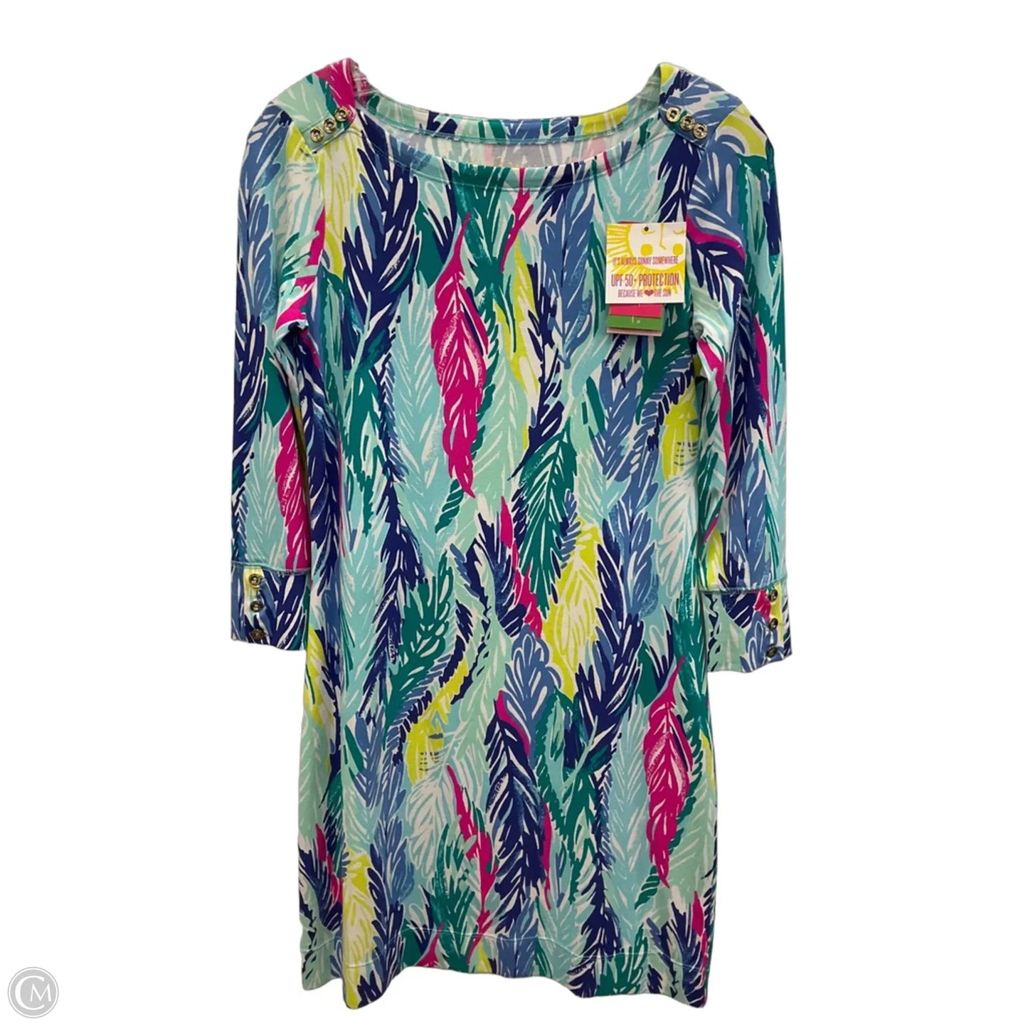 Dress Designer By Lilly Pulitzer In Blue, Size: Xs