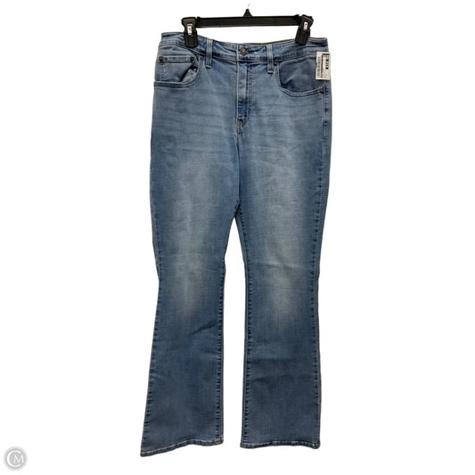 Jeans Flared By Levis In Blue Denim, Size: 8