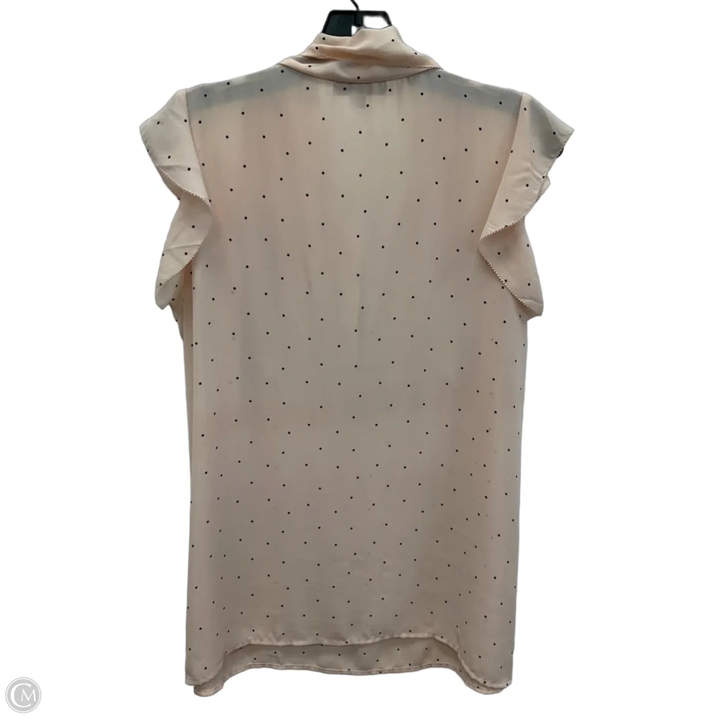 Top Short Sleeve By Loft In Pink, Size: L