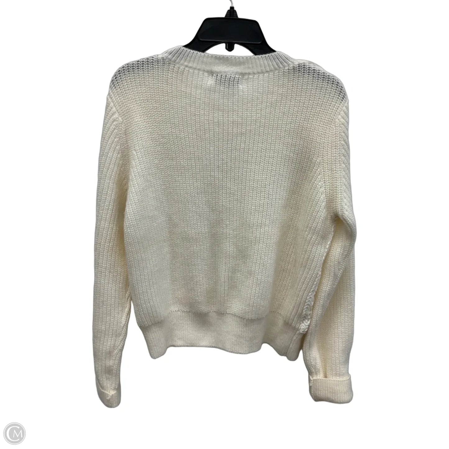Sweater By Gilli In White, Size: L