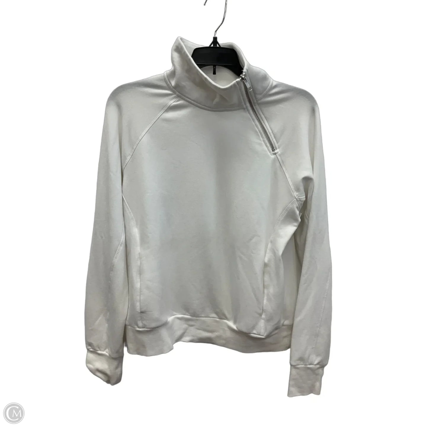 Sweatshirt Collar By Evereve In White, Size: S
