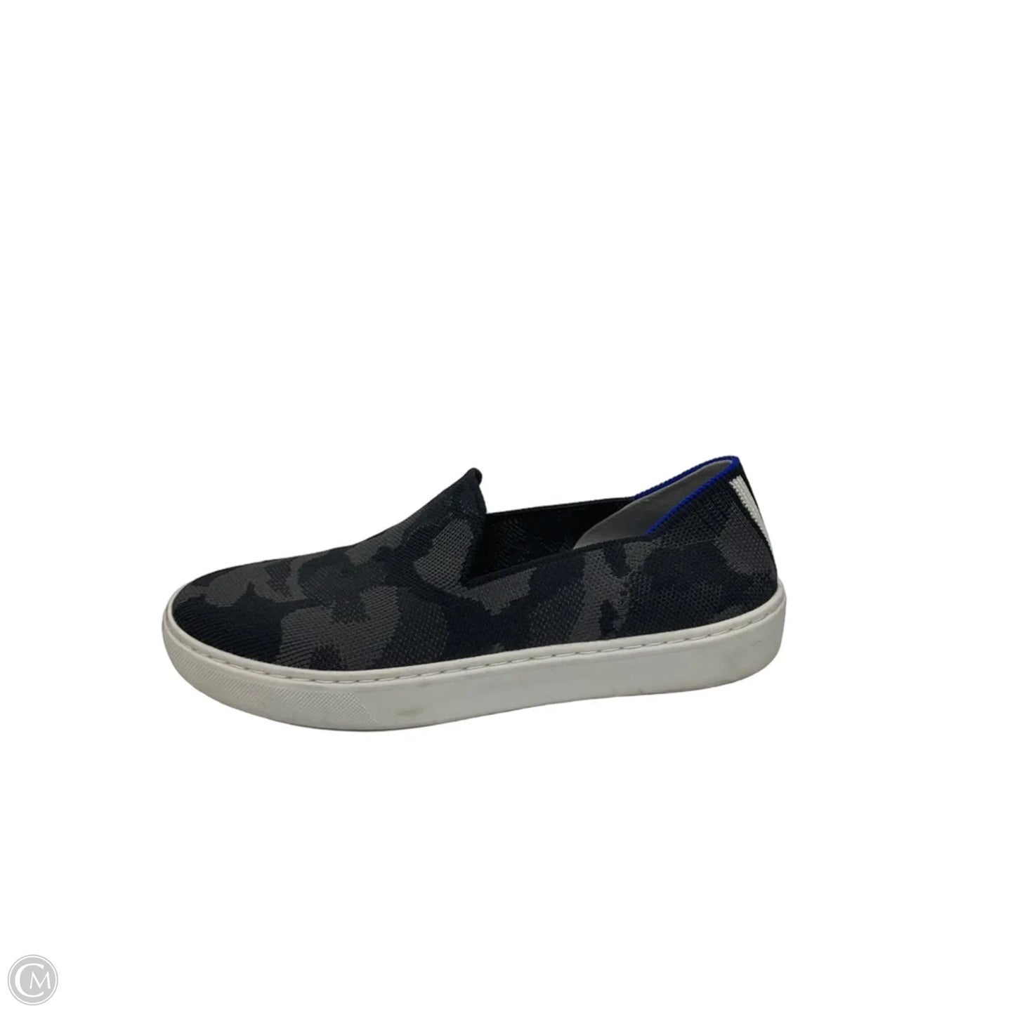 Shoes Sneakers By Rothys In Grey & White, Size: 6.5