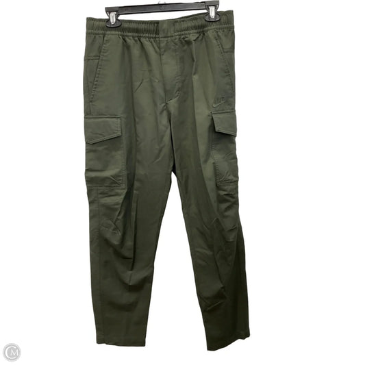 Athletic Pants By Nike Apparel In Green, Size: M