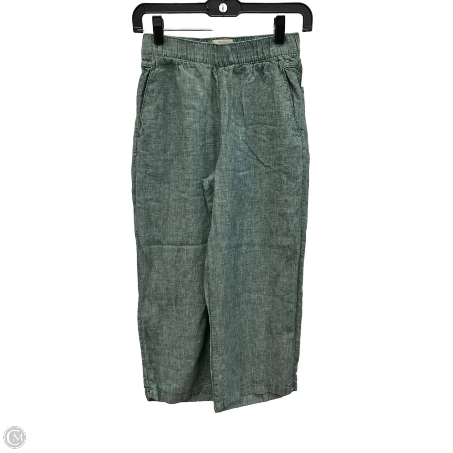 Pants Linen By Cynthia Rowley In Green, Size: Xs