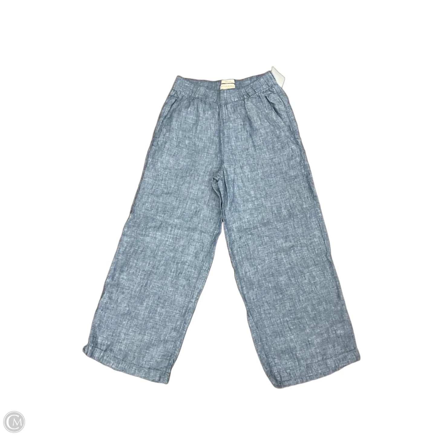 Pants Linen By Cynthia Rowley In Blue, Size: Xs