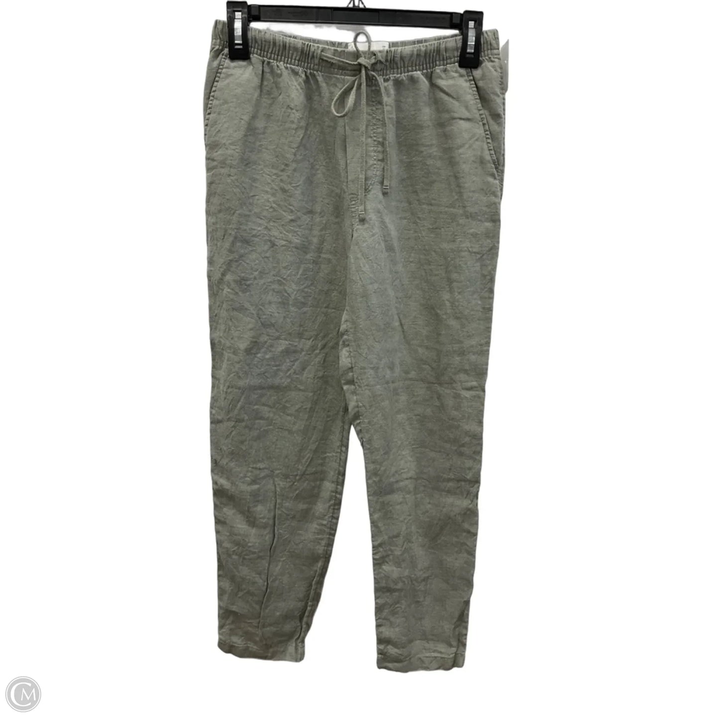 Pants Linen By Mng In Green, Size: Xxs