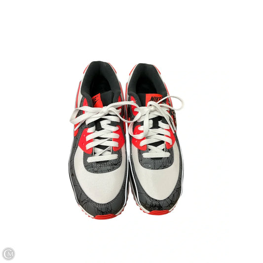 Shoes Athletic By Nike In Grey & Red, Size: 8