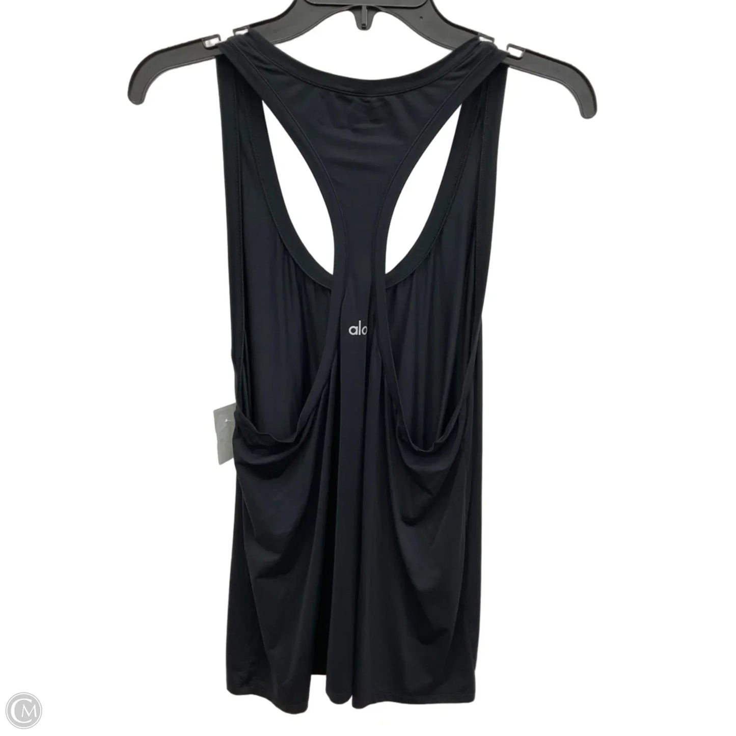 Athletic Tank Top By Alo In Black, Size: L