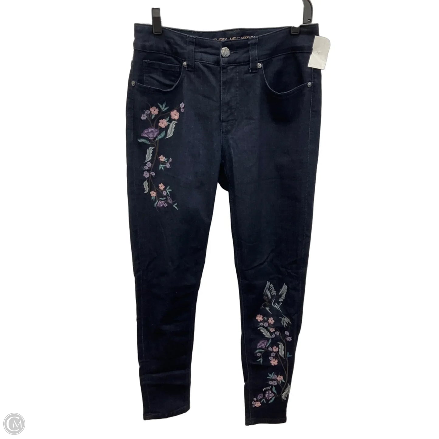 Jeans Skinny By Seven 7 In Blue Denim, Size: 6