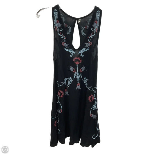 Dress Casual Short By Free People In Black & Blue, Size: Xs