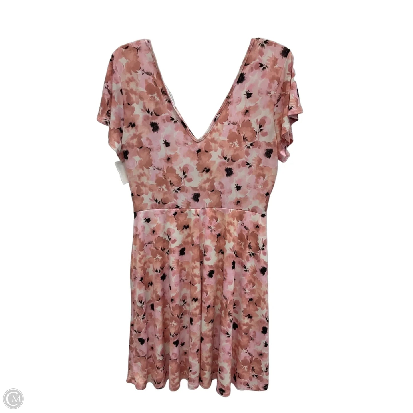 Dress Casual Midi By Kaileigh In Pink, Size: L
