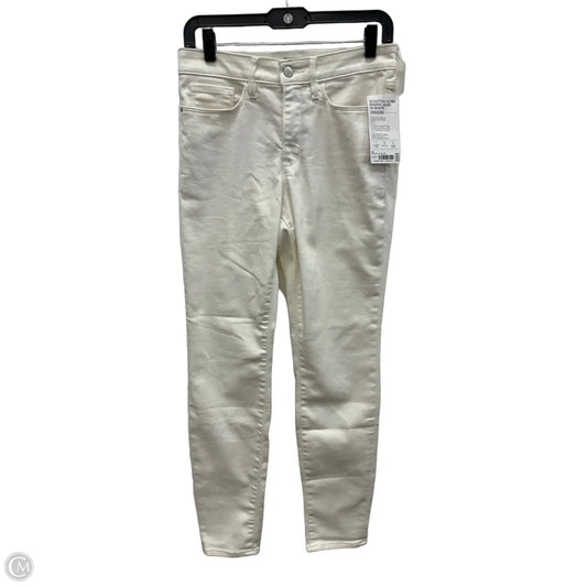 Jeans Skinny By Athleta In White Denim, Size: 6