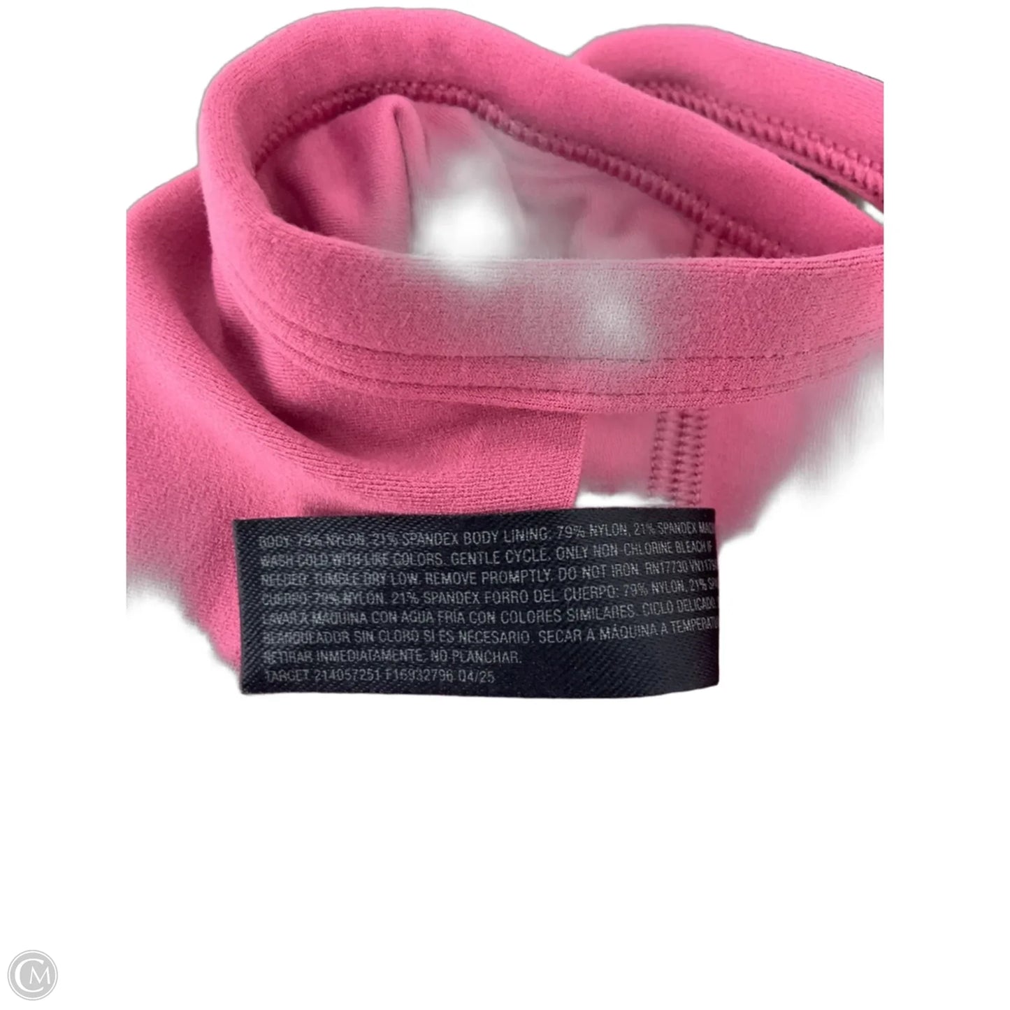Athletic Bra By All In Motion In Pink, Size: L