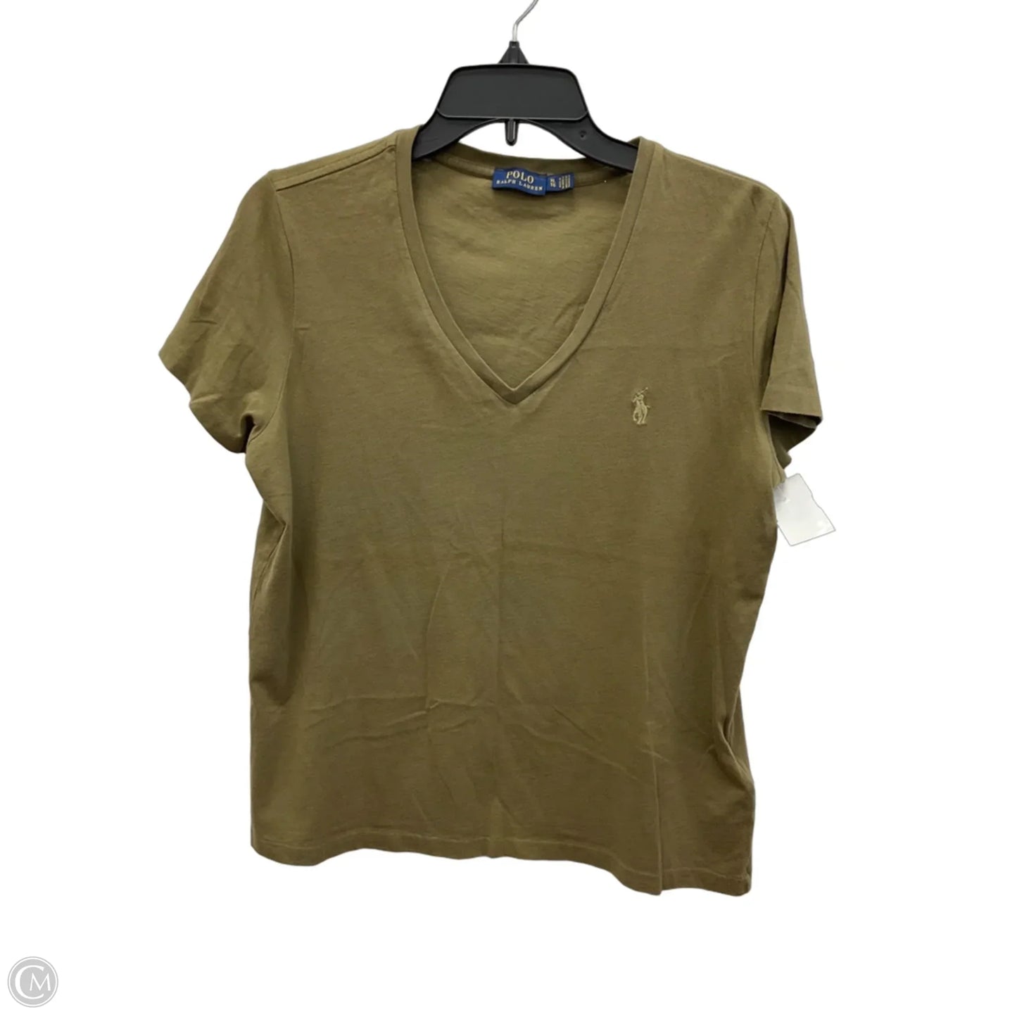 Top Short Sleeve Basic By Polo Ralph Lauren In Green, Size: Xl